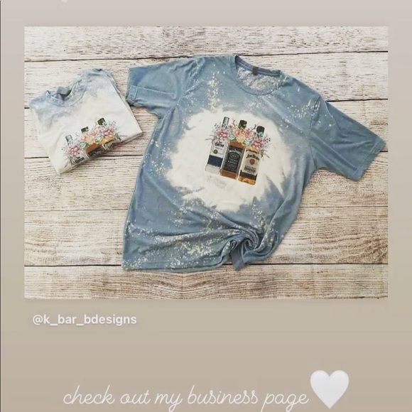 Women Bleached T shirt men designs and kid t shirt - Picture 5 of 8